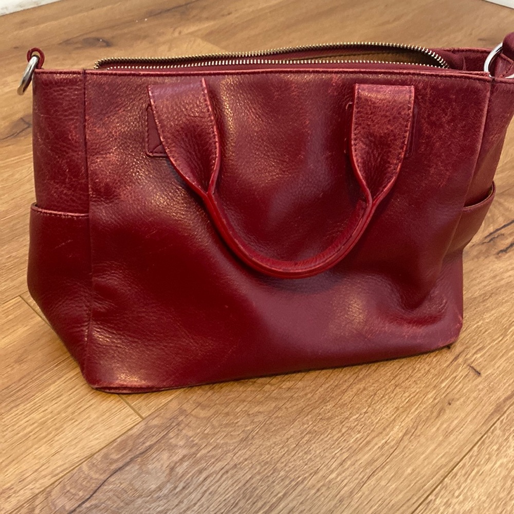 Red Leather Purse (Drake)